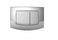 Przyciski spłukujące - TECE Przycisk spłukujący AMBIA 3/6L ramka chrom poł. 9.240.254 9240254 - miniaturka - grafika 1