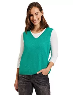 Cecil Damski sweter B30222, szmaragdowy zielony melanż, XS, Szmaragd zielony melanż, XS - Swetry damskie - miniaturka - grafika 1