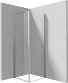 Kabiny prysznicowe - Kabina prysznicowa Deante Kerria Plus 80x80 kwadratowa chrom połysk transparentne uniwersalna KKN0W08S08 - miniaturka - grafika 1