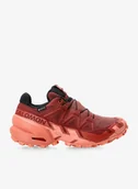 Buty sportowe damskie - Buty trailowe damskie Salomon Speedcross 6 GTX - rum/red/clay - miniaturka - grafika 1