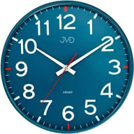 Zegary - Zegar ścienny JVD HX2508.4 niebieski 30 cm . - miniaturka - grafika 1