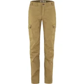 Spodnie sportowe damskie - Spodnie damskie Fjällräven Stina Trousers W Rozmiar: S / Kolor: beżowy - miniaturka - grafika 1