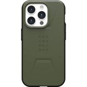 Etui i futerały do telefonów - Etui UAG Civilian MagSafe do iPhone 15 Pro Max Oliwkowy - miniaturka - grafika 1