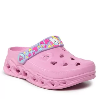 Klapki i japonki damskie - Skechers Klapki Unicorns & Sunshine 308023L/PNK Pink - grafika 1