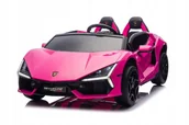 Pojazdy elektryczne dla dzieci - Pojazd Lamborghini Revuelto XL STRONG Różowy - miniaturka - grafika 1