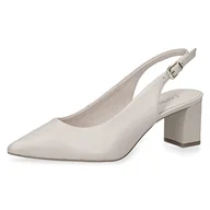 Czółenka - CAPRICE Damskie czółenka 9-9-29605-20, Offwhite Nappa, 37 eu - miniaturka - grafika 1