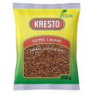 Zdrowa żywność - KRESTO SIEMIĘ LNIANE 200G zakupy dla domu i biura 36113520 - miniaturka - grafika 1