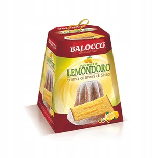 Balocco Pandoro Lemondoro babka włoska nadzienie cytrynowe styl panettone - Szybkie dania obiadowe - miniaturka - grafika 1