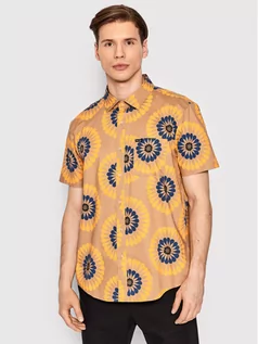 Koszule męskie - Brixton Koszula Charter Print 01218 Kolorowy Standard Fit - grafika 1