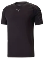 Koszulki sportowe męskie - Puma Koszulka sportowa w kolorze czarnym - miniaturka - grafika 1