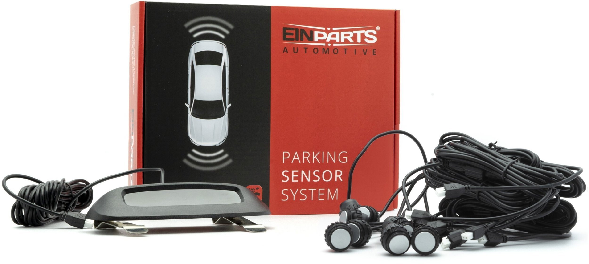 Einparts Automotive EINPARTS ZESTAW PARKOWANIA 8 SENSORY DO FLUSH MOUNT Z PRZÓD TYŁ