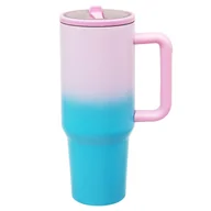 Kubki termiczne - Kubek Termiczny, Festivalove, Słomka, 1 L - miniaturka - grafika 1