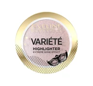 Rozświetlacze do twarzy i ciała - Eveline Cosmetics Variete rozświetlacz w kamieniu 01 4.5g - miniaturka - grafika 1
