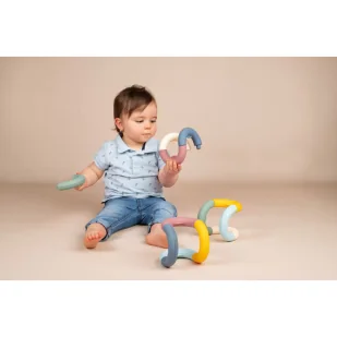 Smoby Little Krążki edukacyjne Tubo układanka - Zabawki interaktywne dla dzieci - miniaturka - grafika 7