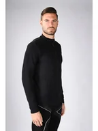 Kurtki i kamizelki sportowe męskie - Iron-ic Kurtka funkcyjna "IRN 8.0" w kolorze czarnym - miniaturka - grafika 1