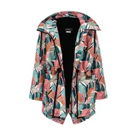Kurtki damskie - Ciepła przejściowa kurtka parka - miniaturka - grafika 1