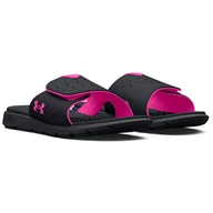 Klapki i japonki damskie - Kapcie damskie Under Armour W Ignite 7 SL Rozmiar butów (UE): 40,5 / Kolor: czarny - miniaturka - grafika 1