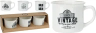 Kubki - DOSKONAŁY kubek do kawy VINTAGE zestaw 3 kubków 180 ml KO-Q80000590 - miniaturka - grafika 1