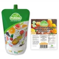 Syropy i koncentraty owocowe - Purena Koncentrat lemoniady mango-cytryna na 6l 1 kg - miniaturka - grafika 1