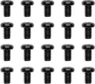 Chłodzenie wodne - EK Water Blocks EK Water Blocks EK-Loop Phillips Head Screw Set M4 x 6 mm, 20 Stück - schwarz - miniaturka - grafika 1