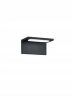 Lampy ścienne - Trio Leuchten Nowoczesny kinkiet zewnętrzny kwadrat antracyt zawiera LED - Trave - miniaturka - grafika 1