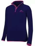 Bluzy damskie - Westfjord Bluza polarowa "Hekla" w kolorze granatowo-różowym - miniaturka - grafika 1