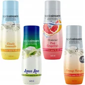 Syropy i koncentraty owocowe - Sodastream Syrop 4 różne smaki zestaw koncentrat - miniaturka - grafika 1
