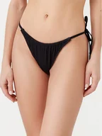 Stroje kąpielowe - Calvin Klein Swimwear Dół od bikini KW0KW02728 Czarny - miniaturka - grafika 1