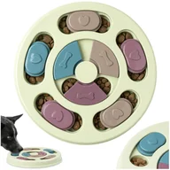 Zabawki dla psów - Zabawka Dla Psa Edukacyjna Interaktywna Antystresowa Na Przysmaki Zielona - miniaturka - grafika 1