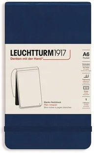 LEUCHTTURM1917 Notatnik reporterski A6 Gładki - Notesy i bloczki - miniaturka - grafika 1