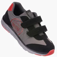 Buty dla chłopców - Buty Chłopięce Big Star Sneakersy na rzepy JJ374208 Szary 28 - miniaturka - grafika 1