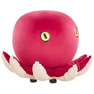 Taborety i hokery - Beliani Pufa zwierzak welurowa czerwona OCTOPUS - miniaturka - grafika 1