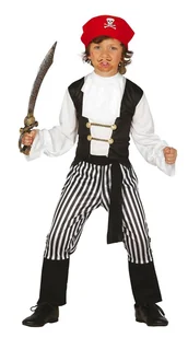 Kostium dziecięcy Pirat - korsarz-145-158cm - Stroje karnawałowe - miniaturka - grafika 1