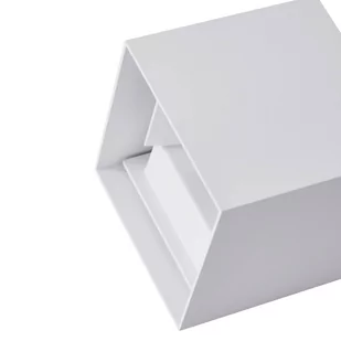 Lindby Nivar kinkiet zewnętrzny LED kątowy biały - Lampy ogrodowe - miniaturka - grafika 4