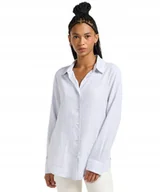 Koszule damskie - Koszula Lee POCKETLESS SHIRT 112363628 Concrete Pinstripe S - miniaturka - grafika 1
