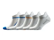 Skarpetki sportowe męskie - CRIVIT Skarpetki stopki sportowe męskie, 5 par (Biały, 39-42) - miniaturka - grafika 1