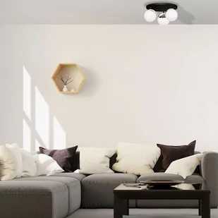 Luminex Żyrandol natynkowy SPHERE 3xE27/60W/230V - Lampy sufitowe - miniaturka - grafika 1