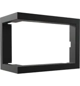 Akcesoria kominkowe - Ramka stalowa SIMPLE_S_L_BS - miniaturka - grafika 1