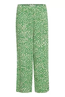 Spodnie damskie - ICHI Damskie spodnie IHMARRAKECH AOP PA4, 201904/Greenbriar Ikat Print, L, 201904/Greenbriar Ikat Print, L - miniaturka - grafika 1