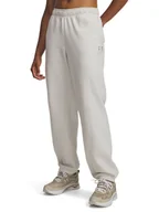 Spodnie sportowe damskie - Under Armour Spodnie dresowe "Icon Vida" w kolorze białym - miniaturka - grafika 1