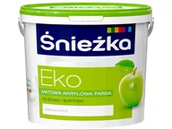 Farby wewnętrzne - Śnieżka EMULSJA AKRYLOWA EKO BIAŁY 3L q1170030000000100 - miniaturka - grafika 1