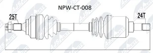 Wał napędowy NTY NPW-CT-008 - Układ napędowy - akcesoria - miniaturka - grafika 1