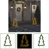 Choinki - Choinka Living Store z kolcami naziemnymi i 80 diodami LED 60 cm - miniaturka - grafika 1