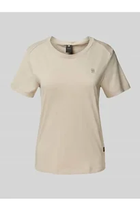 T-shirt z wyhaftowanym logo - G-Star Raw - Koszulki i topy damskie - miniaturka - grafika 1