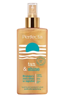 Perfecta Sunny - Mgiełka brązująca z drobinami 150 ml - Samoopalacze - miniaturka - grafika 1