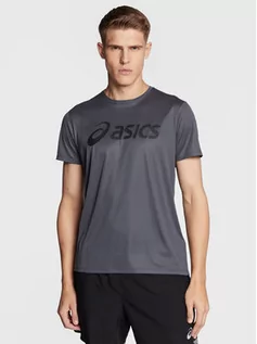Koszulki i topy damskie - Asics T-Shirt Core 2011C334 Szary Regular Fit - grafika 1