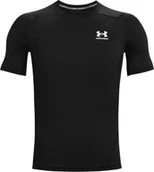 Koszulki męskie - Under Armour Koszulka męska UA HG Armour Comp SS czarna r. XXL 1361518-001 - miniaturka - grafika 1
