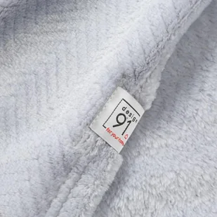 Koc 150 x 200 Flanelowy Design Cindy5 Srebrny - Koce i narzuty dla dzieci - miniaturka - grafika 5