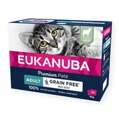 Mokra karma dla kotów - Karma dla kota EUKANUBA Adult Grain Free Jagnięcina (12 x 85 g) - miniaturka - grafika 1