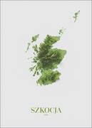 Plakaty - Szkocja, mapa - plakat 40x50 cm - miniaturka - grafika 1